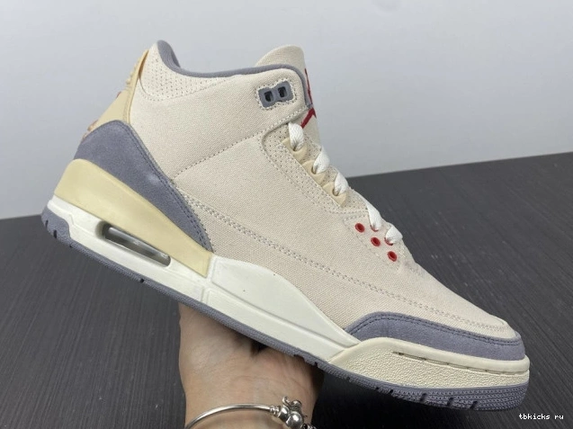 Cheap TB Jordan Air Muslin Retro 3 DH7139-100 0713
